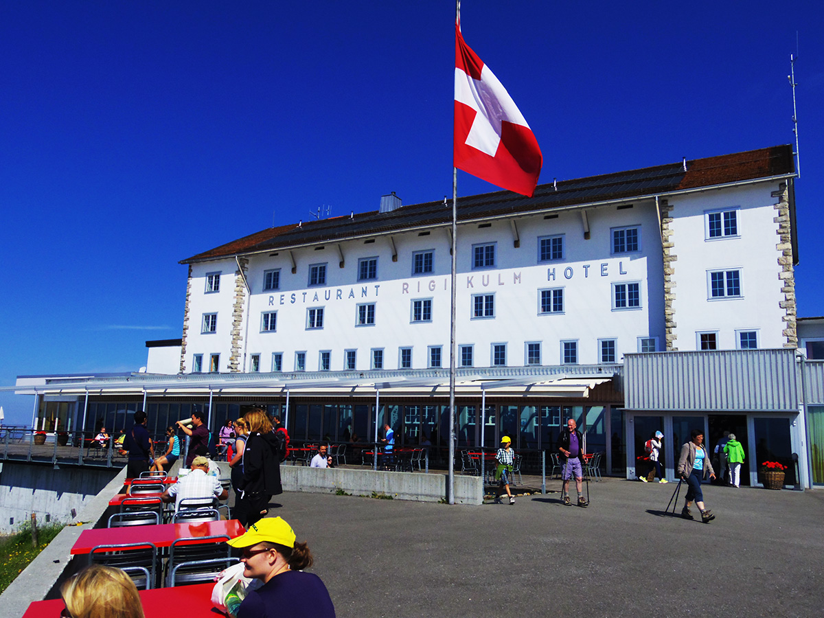 スイスで一番歴史が古いリギ・クルムホテル