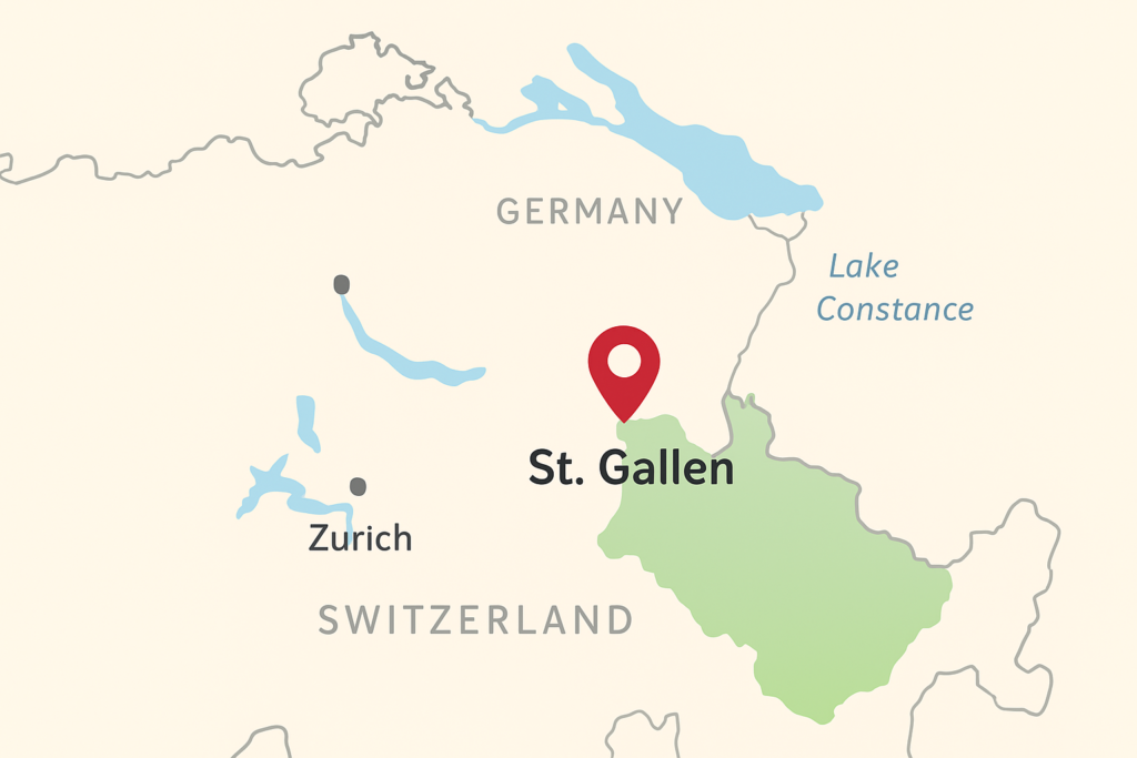 サンクトガレンの立地
