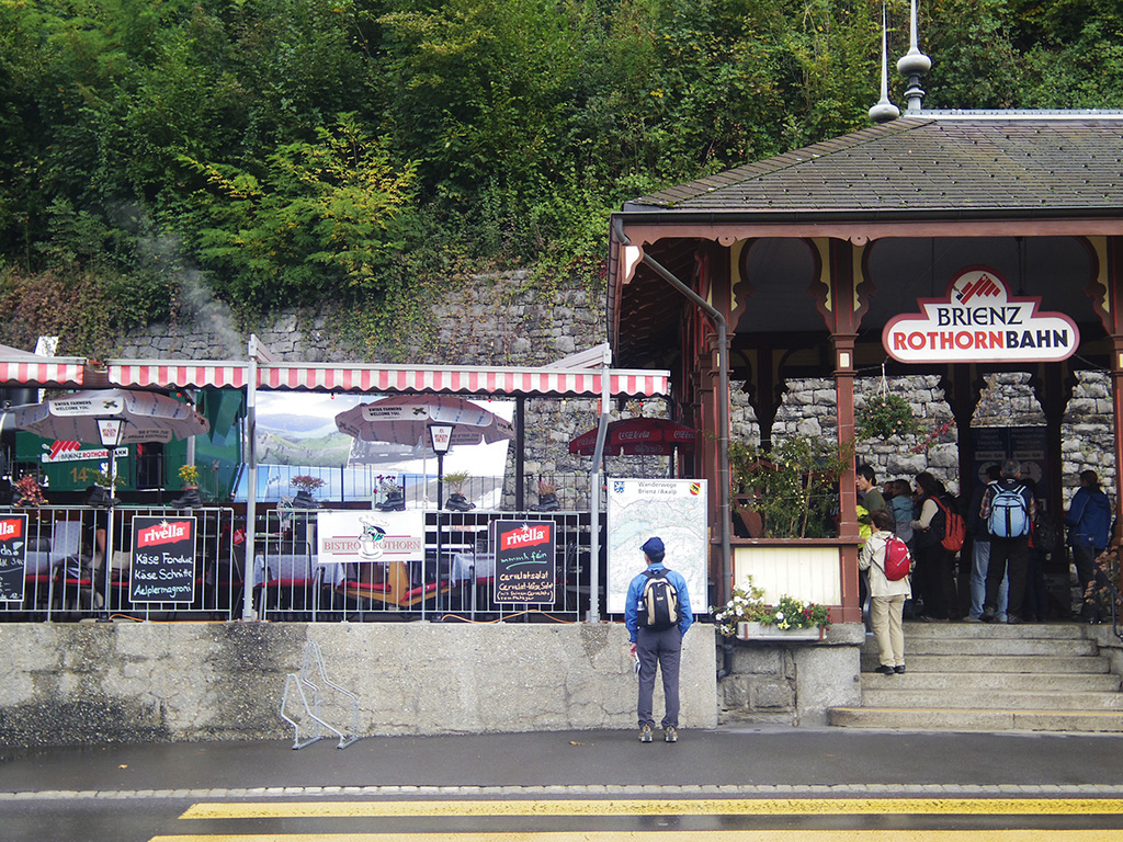 ブリエンツロートホルンのチケット売り場